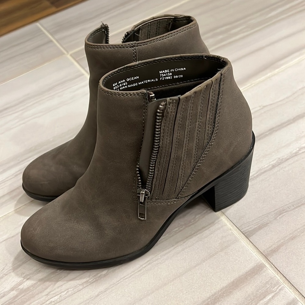 Gray tone booties by Ana ocean